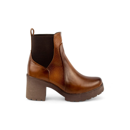 Brunella Chelsea Marrón  |  Botin casual mujer