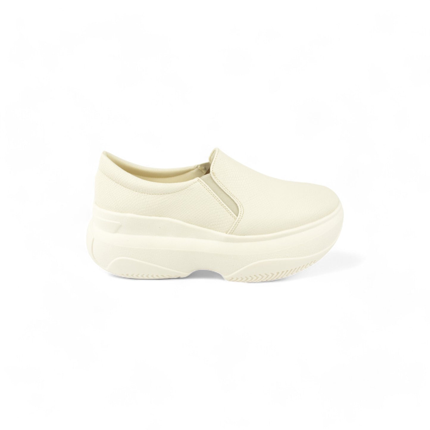 Chunky Slip Latte | Tenis de Plataforma Mujer