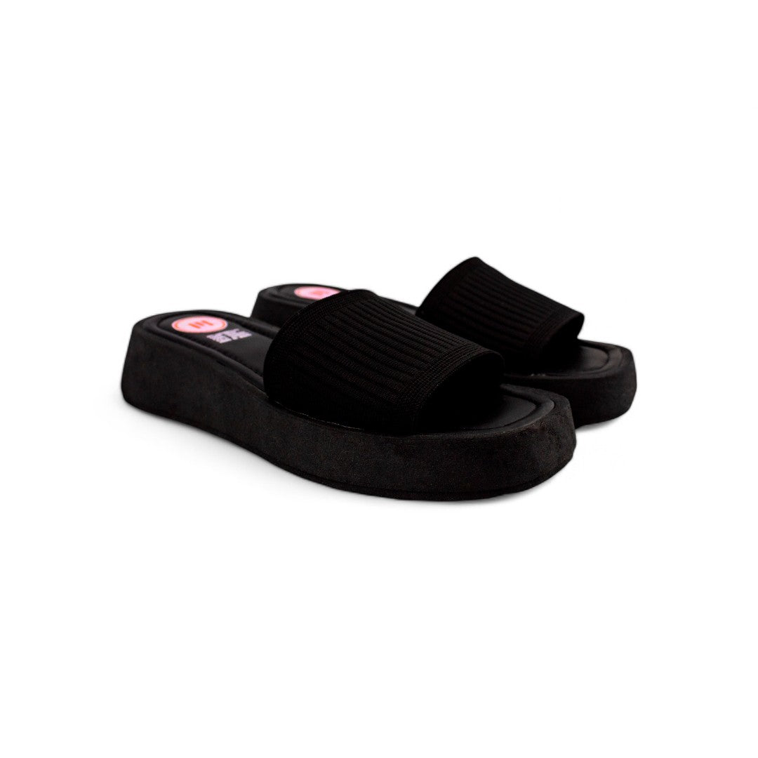 Marsella Negro | Sandalia Casual para Mujer