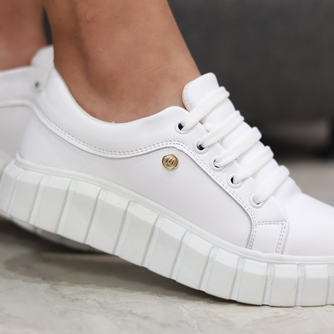 Fitania Blanco | Tenis casual mujer - EMME 