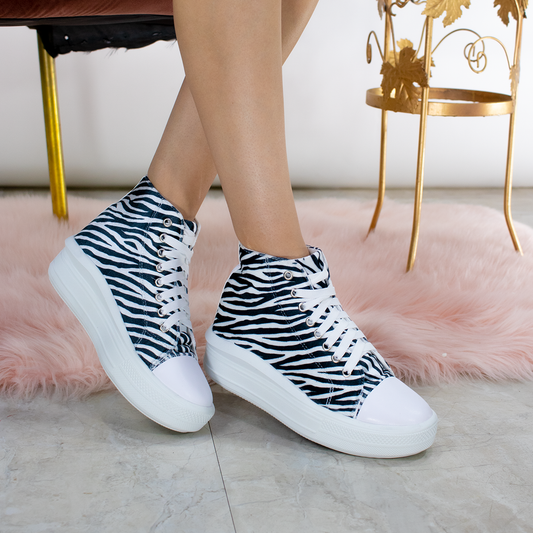 Zebra | Tenis bota casual